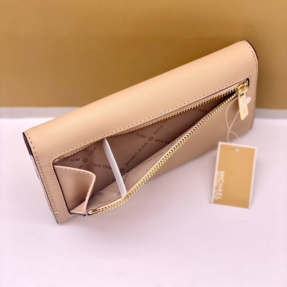 Michael Kors Trifold Wallet Buff - Picture 8 of 13